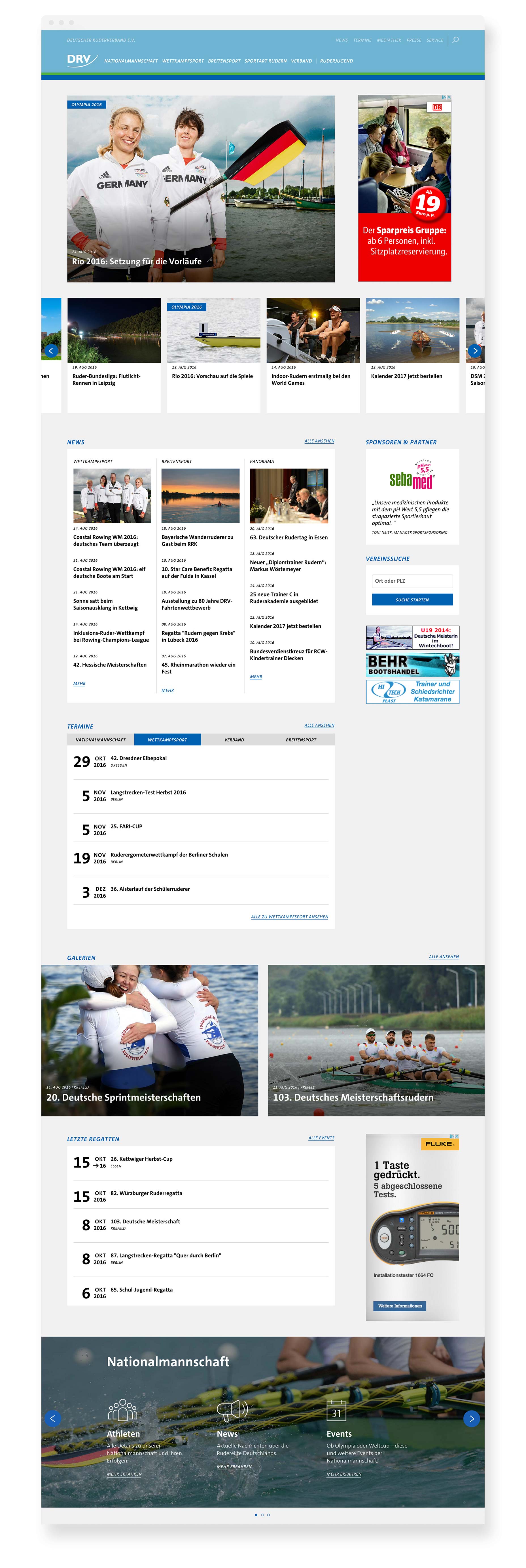 rudern.de Startseite
