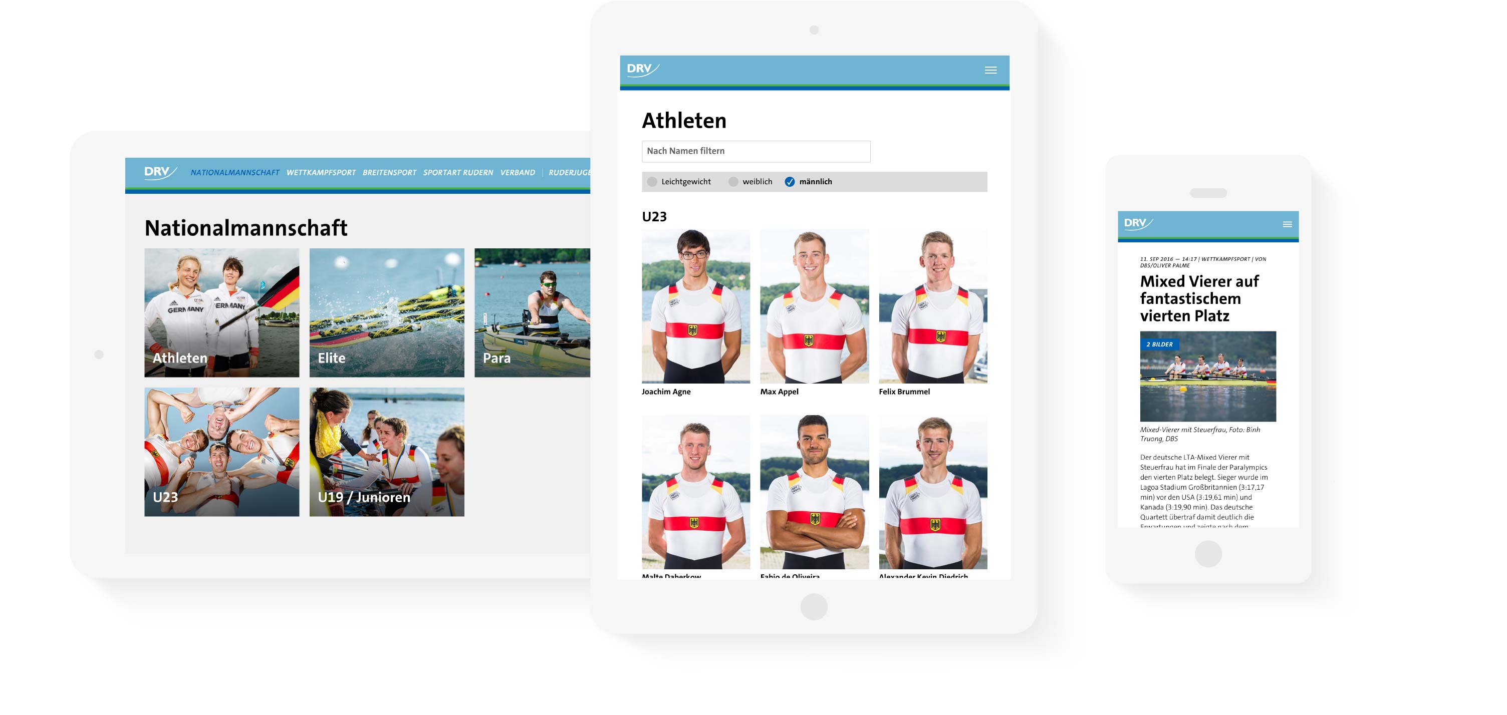 rudern.de Tablet- und Mobilversion